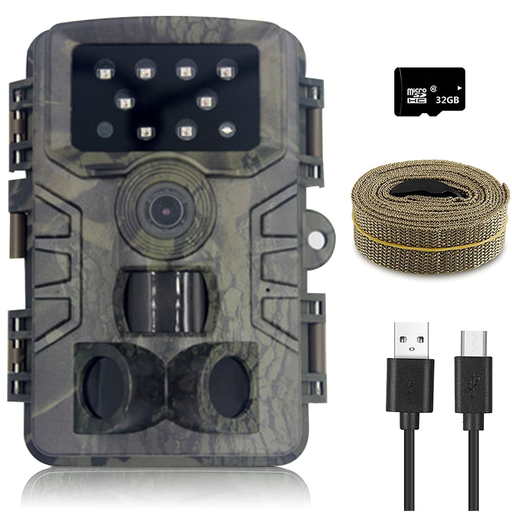 Trail Camera, Hunting Camera With Wide-Angle Motion Latest Sensor