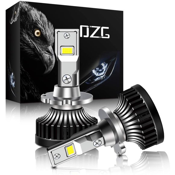 DZG D4S D4R Headlight Bulbs Car Headlamp Conversion Kit 50W 8400LM 6000K Bright White Plug N Play, 2 Pack