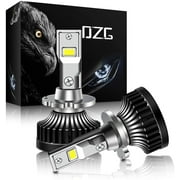 DZG D4S D4R LED Headlight Bulbs Car Headlamp Conversion Kit 50W 8400LM 6000K Bright White Plug N Play, 2 Pack