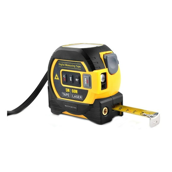 1Pc Laser Tape Measure Digital Tape Measure High Precision Laser Rangefinder Steel Tape Measure