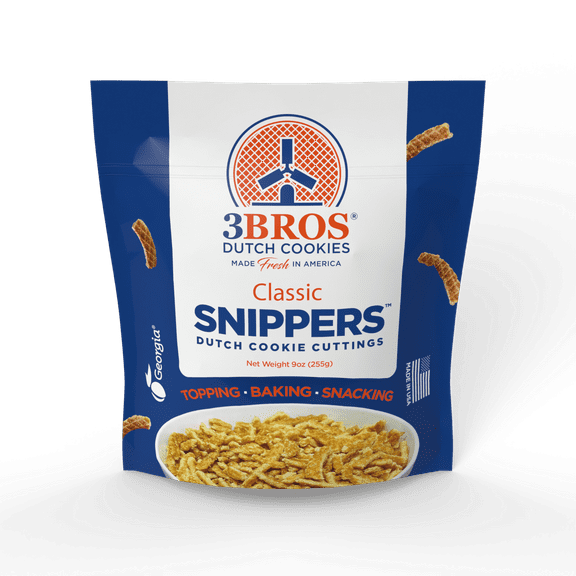3Bros Cookies, Stroopwafel Snippers - Dutch Cookie Cuttings