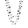 thumbnail image 3 of Simply Elegant Layered Cascade of Freshwater Pearls Statement Necklace, 3 of 3