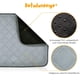 thumbnail image 5 of 2 almohadillas reutilizables para orina de perro y hámster, color gris oscuro, talla M, 5 of 7