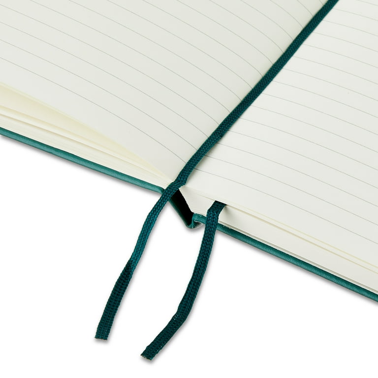 Pen+Gear Simulated Leather Journal, Emerald Green, 5