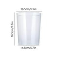 thumbnail image 3 of Deeceymbur Garbage Cans Transparent Acrylic Living Room Trash Can with Wake Up Feature for Kitchen Bathroom Suitable for Household Office Clear-S, 3 of 6