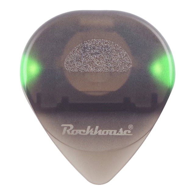 Púas LED para guitarra, púas brillantes con luces LED, púas verdes