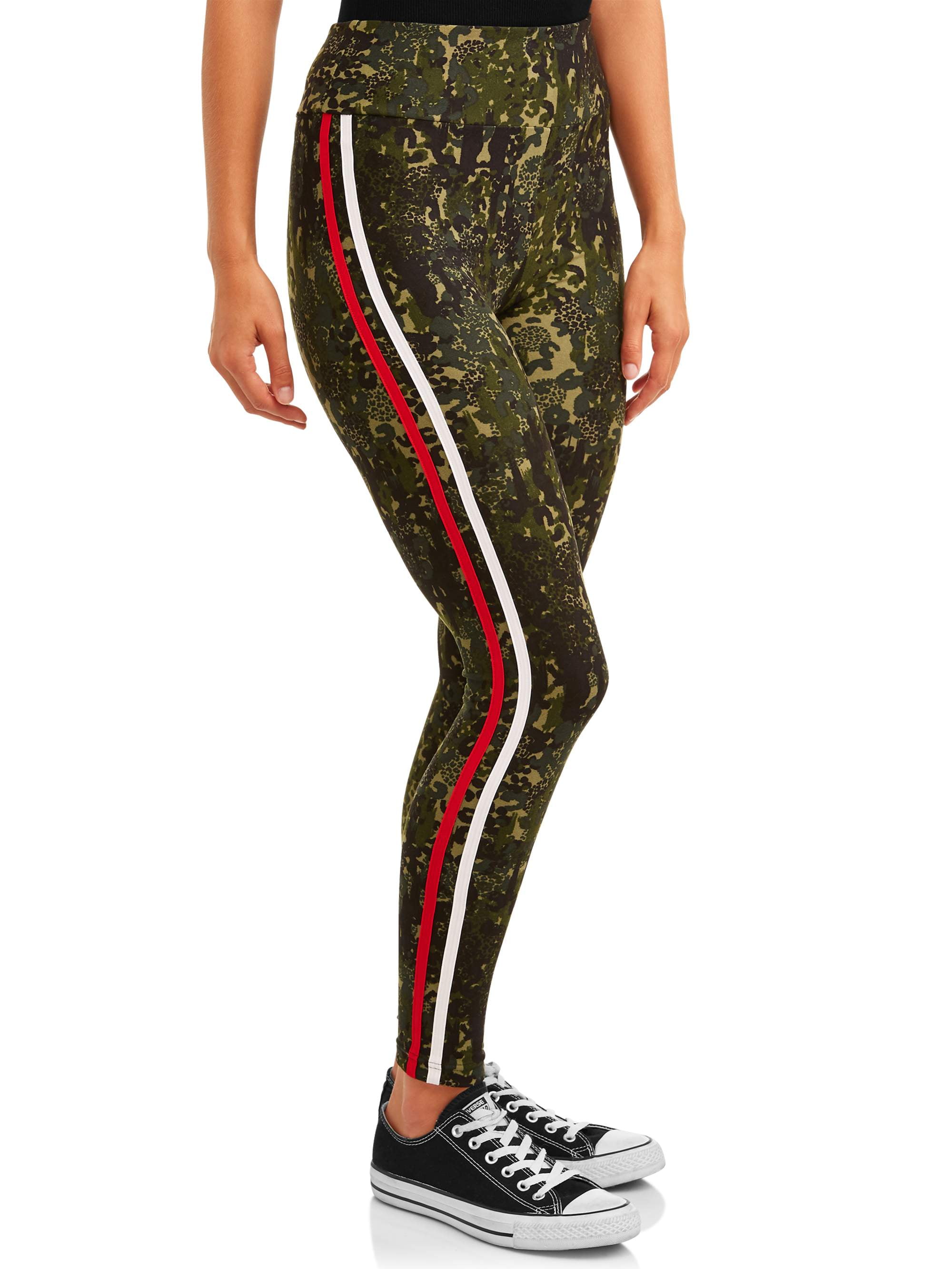 leggings stripe side