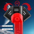 thumbnail image 3 of XTE+COB Dual Light Flashlight - Magnetic Clip LED Work Lights, 180 Rotating, USB-C Rechargeable, IPX4 Waterproof, 600LM, Digital Display, 3 of 5