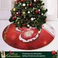 thumbnail image 6 of FMSHPON Valentine's Day Mother's Day Red Heart Love Xmas Christmas Tree Skirt Stand Mat for Holiday Party Decoration Indoor Outdoor 36 inches, 6 of 6