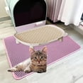 thumbnail image 1 of twisto Litter Box Ramp for Kitten and Elderly Cats Accessories Easy to Clean Hollow White, 1 of 8