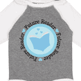 thumbnail image 4 of Inktastic Reading Future Reader Books Boys or Girls Long Sleeve Baby Bodysuit, 4 of 5