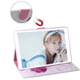 thumbnail image 6 of iPad Pro 11 Case 2020, Allytech Folio Premium PU Leather Kickstand Shockproof Corner Protective Cards Holder Book Style Magnetic Clasp Case Cover for Apple iPad Pro 11 2nd Generation,Pink Flower, 6 of 10