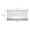 thumbnail image 2 of Maytag UXD8630DYS Downdraft Ventilation System with 600 CFM Internal Reversible Blower, 4 Fan Speeds, Auto-Off Feature and Dishwasher Safe Grease Filter, 2 of 3