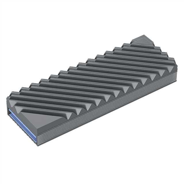 New M.2-11 Radiator Solid State Drive M2 Cooling Hard Drive 2280 SSD Dedicated Hard Drive Radiator Desktop,1 x Solid state heat sink,Grey