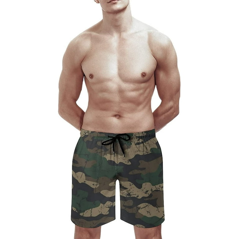 Camo swim trunks walmart sale