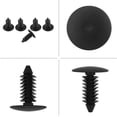 thumbnail image 3 of 50 Pieces Plastic Rivet Clips - Plastic Rivet Clips Car Body Trim Trim Retainer Car Bumper Rivet Fastener for Car(Black), 3 of 4