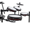 thumbnail image 5 of Alesis Nitro Max Premium All-In-One Electronic Drum Kit, Black, 5 of 6