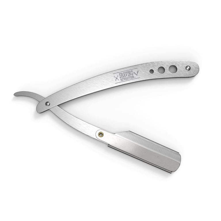 Viking Revolution Straight Edge Barber Razor with 100 Blades photo 3
