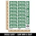 thumbnail image 2 of Gobblin' Good Thanksgiving Turkey Teacher Student School Sticker Set - Dark Green - Gloss Finish - 2.00" Large, 2 of 7