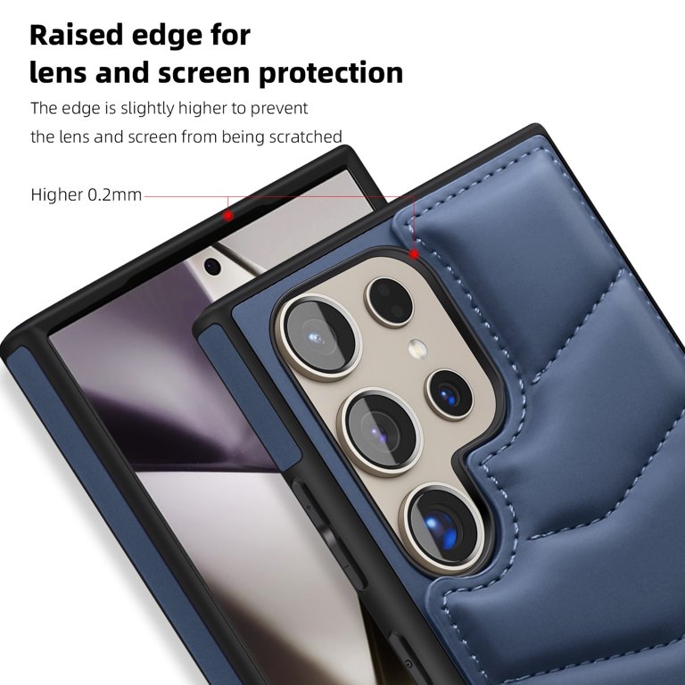 For Samsung Galaxy S24 Ultra Case Wallet with Credit Card Holder
