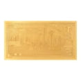 thumbnail image 2 of 1 Dallas Fort Worth Texas Goldback 1/1000 oz 24K Gold Foil Aurum Note, 2 of 3