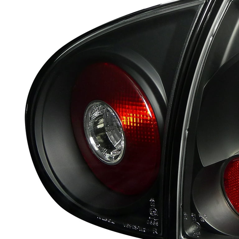 Spec-D Tuning Jdm Black Tail Lights Compatible with 2006-2009