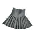 thumbnail image 4 of Girls Mini Skirts High Elastic Waisted Tiered Smocked Ruffle Skirt Fashionable New Pleated Skirts Princess Skirts Skirts (2-8 Years), 4 of 4