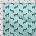 thumbnail image 2 of oneOone Georgette Viscose Fabric Horse Block Decor Fabric Printed BTY 42 Inch Wide, 2 of 4