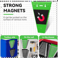 thumbnail image 4 of 4-Pack Magnetic Wrench Organizer Tool Tray, Premium Wrench Holders SAE (1/4-1/16Inch) and Metric (6mm - 24mm), 4 of 5