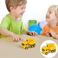 thumbnail image 2 of BJBSJSZ Friction Powered Cars Push and Go Trucks Construction Vehicles Toys, of Tractor Bulldozer Dump Truck Cement Mixer for Baby Toddlers Infants Boys Gifts, 2 of 8
