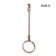 thumbnail image 5 of Advancent Anillo porta cigarrillos de alta dureza elegante artefacto para fumar Circlet Tobacciana accesorio joyería coleccionable para mujeres encendedores oro rosa S, 5 of 6