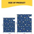 thumbnail image 6 of Christmas Mailbox Cover Magnetic Mailbox Wraps, Christmas Gold and White Snowflake Dark Blue Mailbox Covers Large Size 21x25.5 Inch Mail Wrap Post Letter Box Xmas Decoration for Outdoor Gardern Yard, 6 of 6
