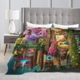 thumbnail image 4 of Encanto Blanket, Anime Throw Blanket For Couch Sofa Bed, Soft Cozy Lightweight Warm Flannel Blanket, Home Decor, Anime Gifts For Boys Girls Kids Teens, 4 of 9