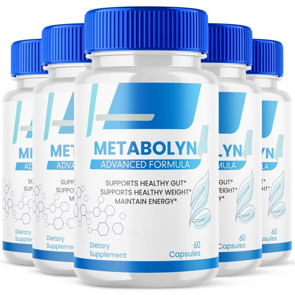 Metabolyn Advanced Formula Pills Supporting Energy and Healthy Lifestyle 300 Capsules