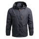 thumbnail image 1 of Chaqueta cortavientos de gran tamaño para hombre, abrigo de primavera para acampar, ropa de trabajo masculina, otoño, 1 of 4