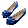thumbnail image 5 of XIMIN Ladies Party Shoes Women Singles Shoes Flat Shoes Bowknot Casual Shoes Slip On Work Shoes for Work Casual Fashion Breathable Shoes, 5 of 6