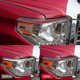 thumbnail image 3 of Pegatinas de fibra de carbono para embellecedores de faros delanteros compatibles con Toyota, color rojo, 3 of 5