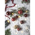 thumbnail image 6 of D3.9" Christmas Ball Ornaments, Glass Decorative Hanging Ball Christmas Tree Ornaments for Holiday Party Decorations, Set of 6, 6 of 9