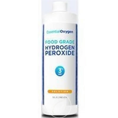 Food Grade Hydrogen Peroxide 3 8 oz by Raw Essentials Living Foods