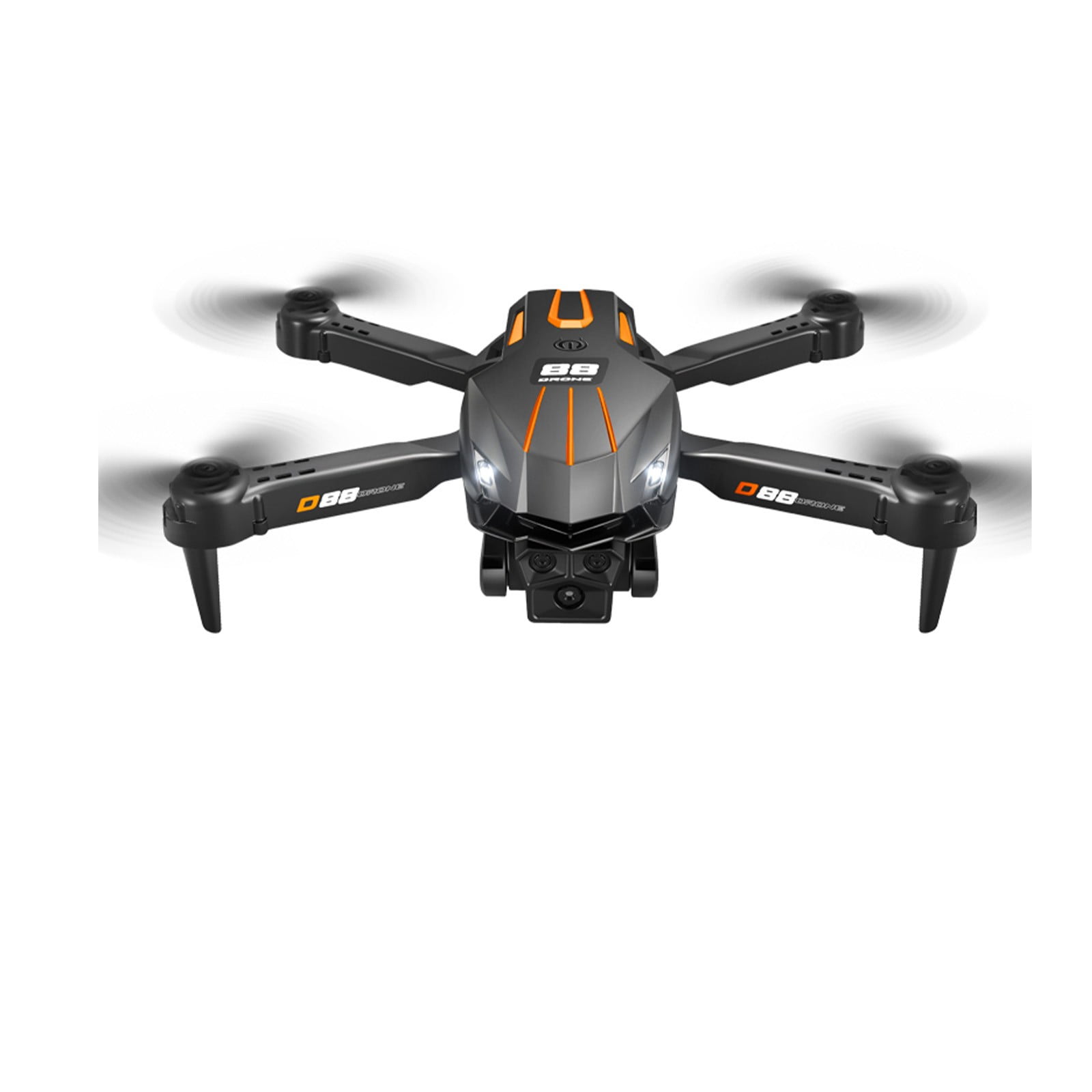 Drone with High-Definition Dual Camera, Quadcopter with 360掳stunt roll, One Click Takeoff And Landing, Folding Body, Remote Control Gifts Boys Girls