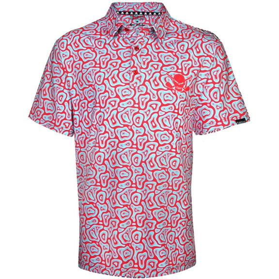 Vapor Cool-Stretch Men's Golf Shirt (Red)