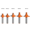 thumbnail image 3 of 8Mm Shank Engraving Milling Cutter End Mill Woodworking Plunging Round- Over Bit 25Mm, 3 of 10
