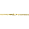 thumbnail image 4 of 10K Yellow Gold Curb chain 7 in 2.9 mm 2.9mm Flat Beveled, 4 of 4
