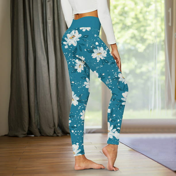 LEEy-World Women'S Pants Women's Plus Size Elastic Waist Pants Running  Jogger Sweatpants with Pockets Blue,S