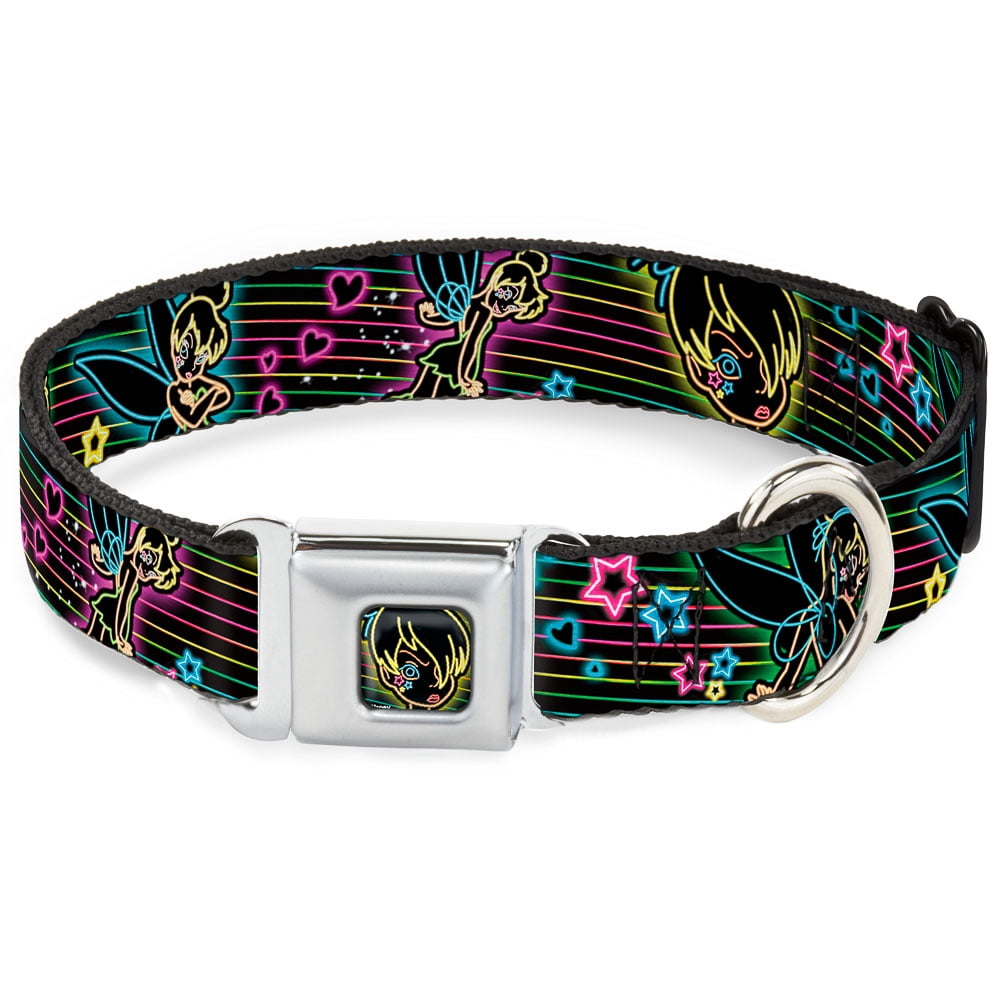 Disney Pet Collar, Dog Collar Metal Seatbelt Buckle, Electric