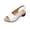 Beige_006, variant on Domuza Womens Summer Sandals Fashion Open Toe Buckle Strap Low Chunky Heel Shoes Ladies Elegant Work Travel Beach Sandals Khaki 7(EU-38)