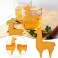 thumbnail image 1 of Nomeni Food Storage Tea Infuser Sheep Tea Infuser Strainer With Steeping Spoon Cute Ball Body Silicone Tea Infuser For Loose Leaf Herbal Tea, 1 of 7