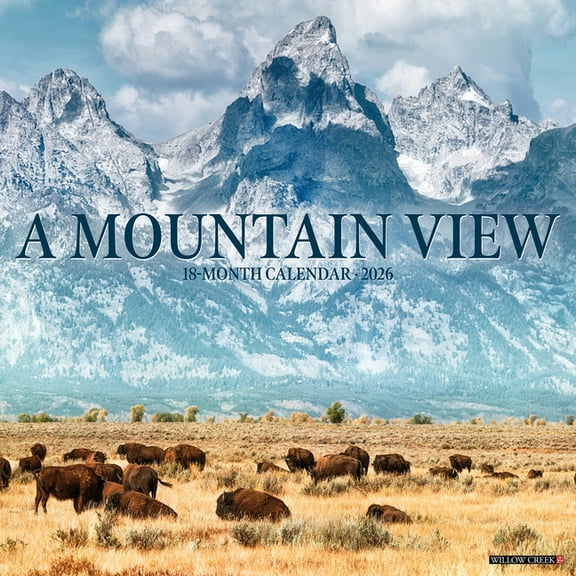 Mountain View 2026 Wall Calendar, (Paperback)