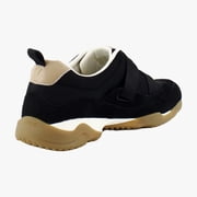 Vionic Women's Walk Slim Gia Sneaker Black Suede/Leather 10.5M