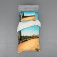 thumbnail image 2 of Ambesonne Nature Bedding Set 4 Pcs, American Desert Cactus, Queen, Multicolor, 2 of 3